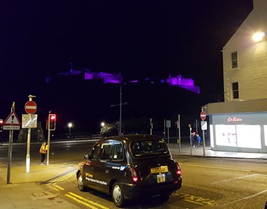 Edinburgh by night